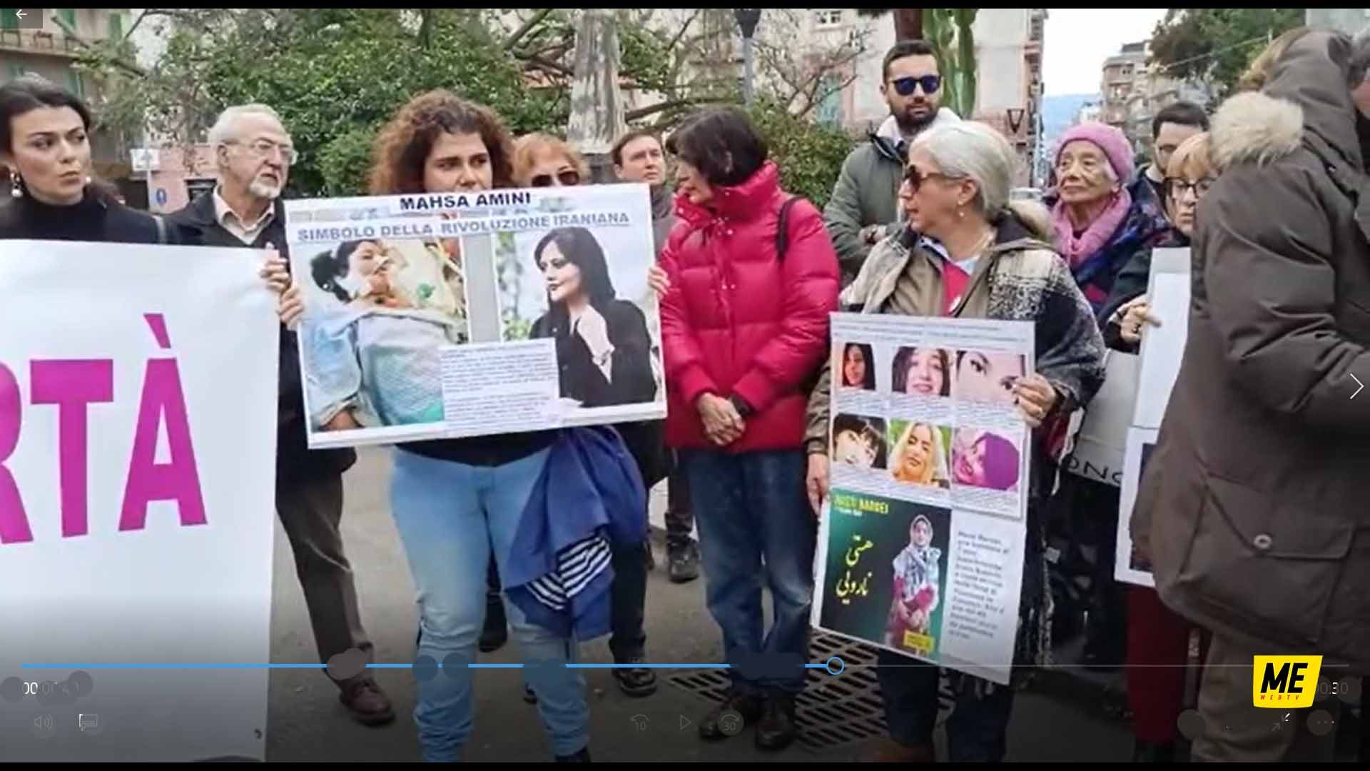 Messina con le donne iraniane_MessinaWebTv_Società