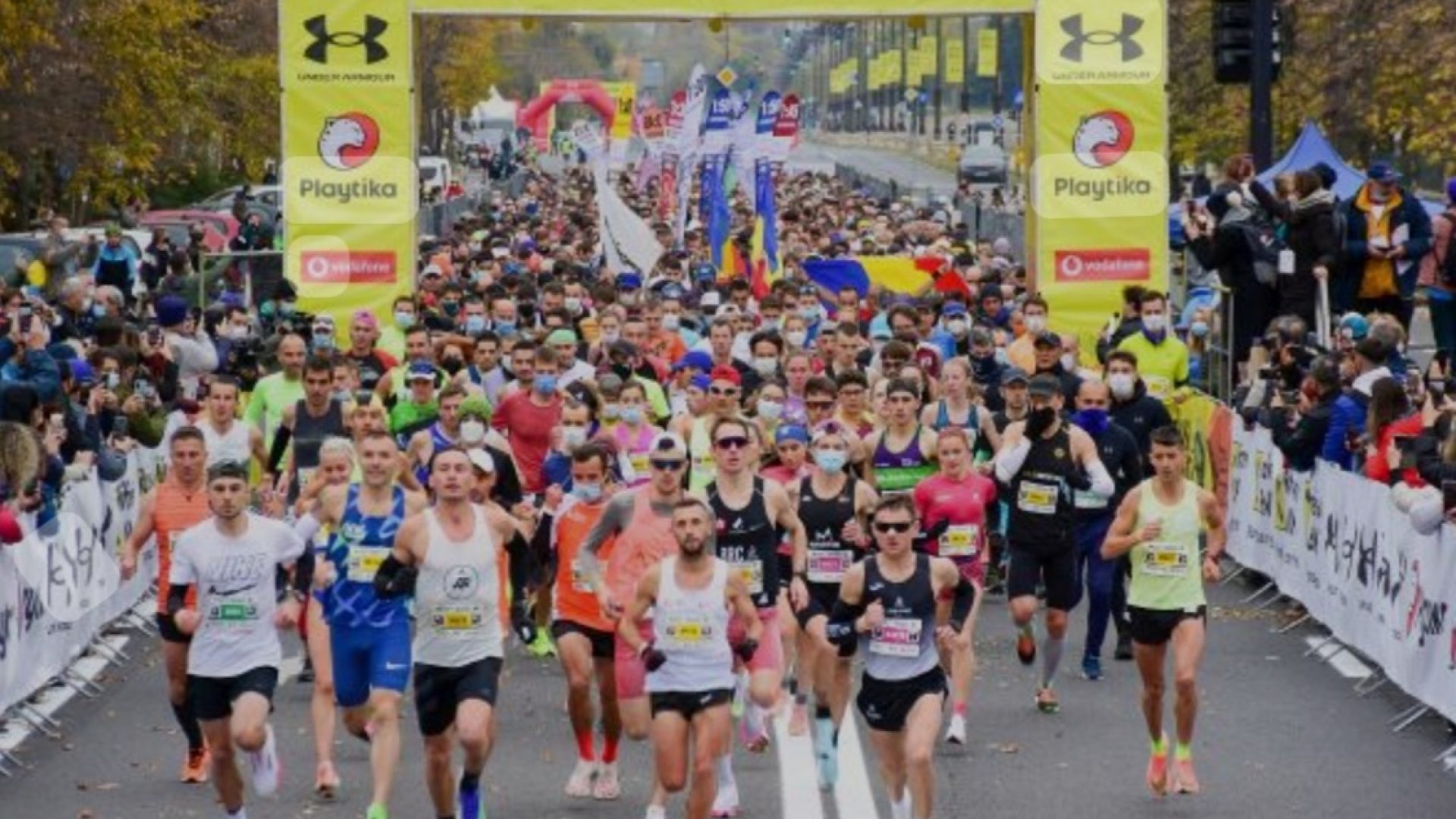 Partenza Maratona di Bucarest 2023